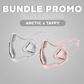 Jelli M1 Bundle of 2 - Transparent Face Mask with Ear Loops