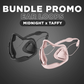 Jelli M1 Bundle of 2 - Transparent Face Mask with Ear Loops